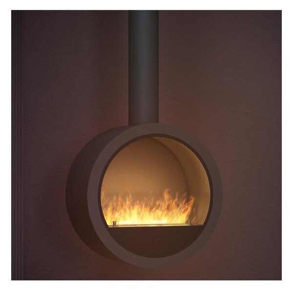 InFire - Hanging BIO fireplace diameter 70 cm svart