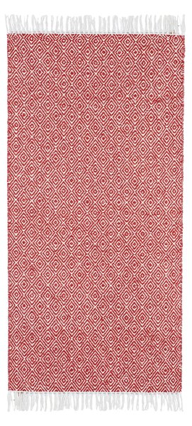 GOOSE Bomullsmatta 70x450 cm Röd - Horredsmattan