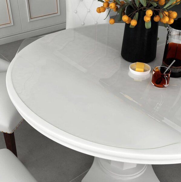 Bordsskydd genomskinligt Ã˜ 60 cm 2 mm PVC -