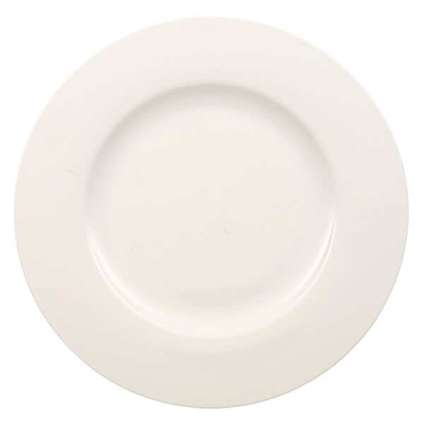 Villeroy & Boch - Anmut Flat Plate - Ø 28 cm - Mattallrikar - Vit