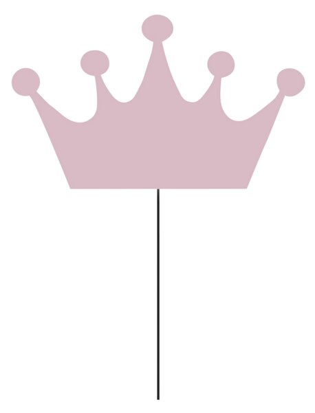 Vägglampa Crown Rosa
