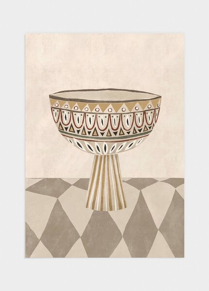 Big moroccan bowl poster - 30x40
