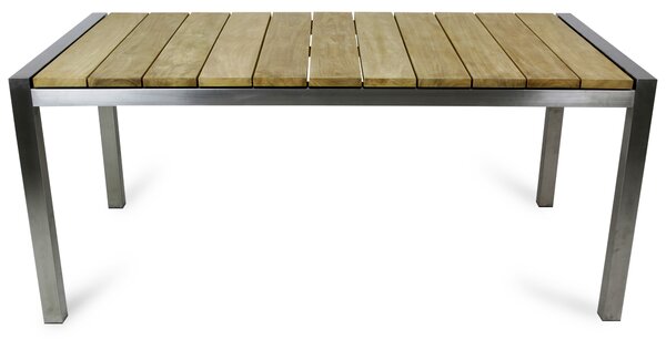 Trädgårdsbord rostfritt 180x100cm | Lyfco Philadelphia
