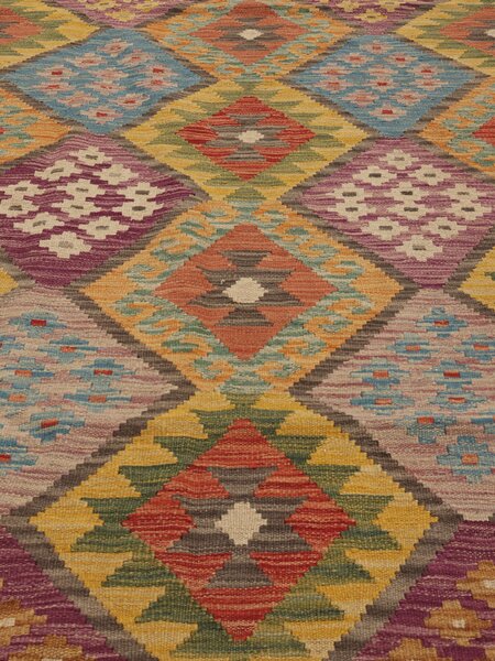 Kelim Afghan Old style Matta 200x294