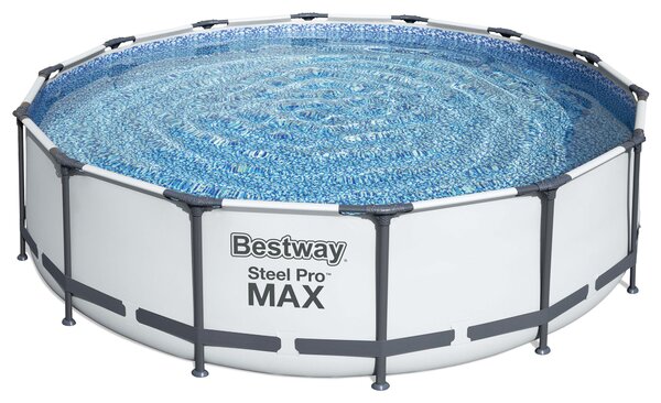 Bestway pool ovan mark Ø4,3m - 107cm djup | Steel Pro MAX