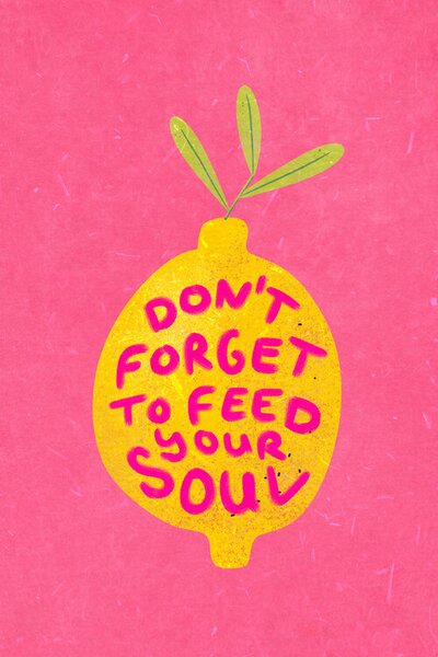 Illustration Soulfood Lemon, Raissa Oltmanns