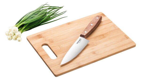 Lamart - Skärbräda för kök 30x22 cm + knife