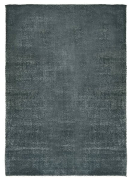 Tvättbar matta vikbar grå 120x170 cm polyester