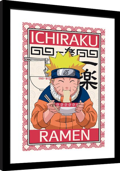 Inramad poster Naruto - Ichiraku Ramen