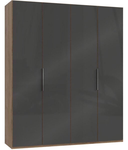 GARDEROB 200/236/58 cm 4-dörrar