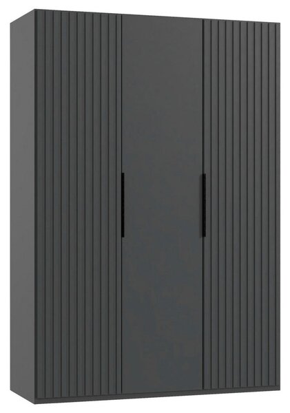 GARDEROB 150/216/58 cm 3-dörrar