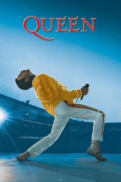 Poster, Affisch Queen - Live at Wembley