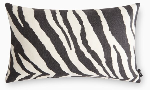 Kuddfodral Zebra svart 30x50 cm