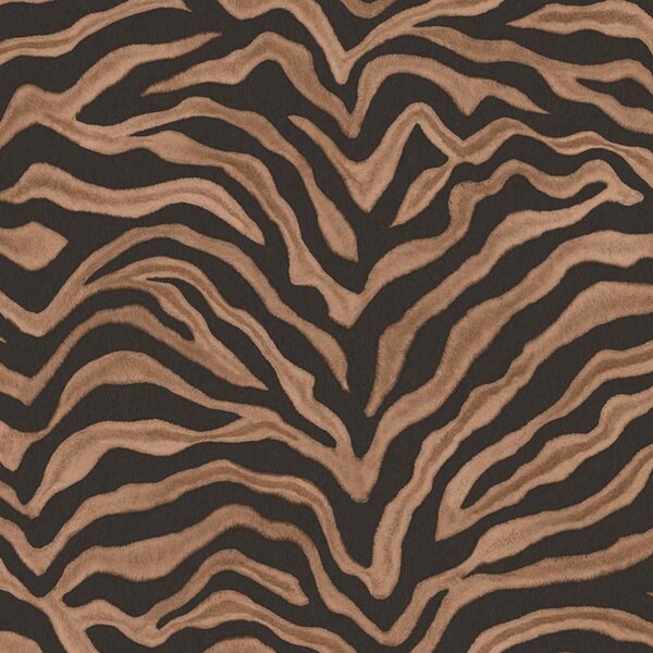 Noordwand Tapet Zebra Print brun