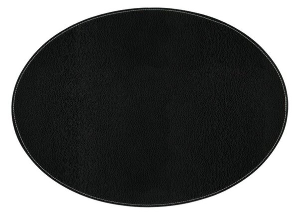 Bordstablett i läder svart