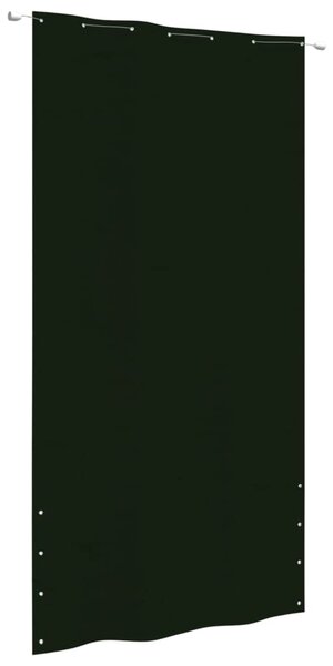 Balkongskärm mörkgrön 140x240 cm oxfordtyg