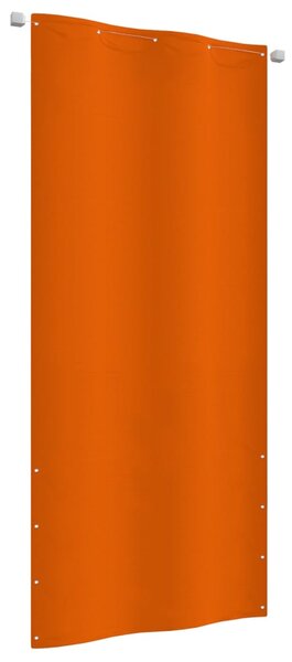 Balkongskärm orange 100x240 cm oxfordtyg