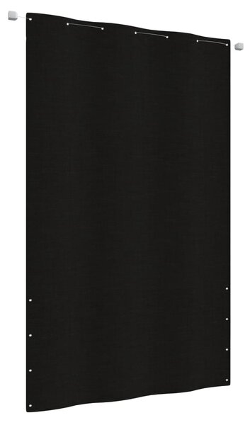 Balkongskärm svart 140x240 cm oxfordtyg