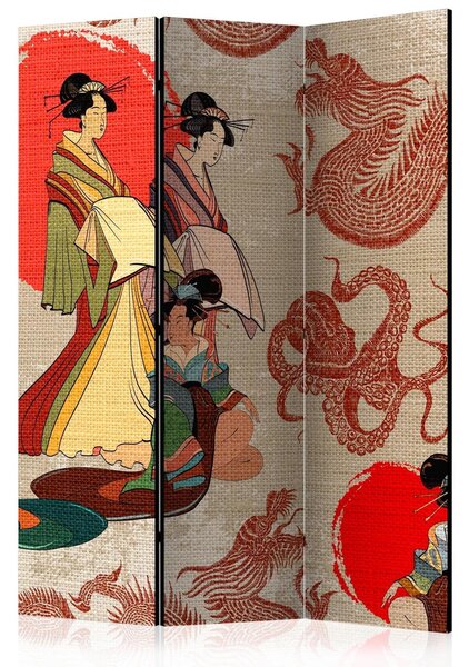 Rumsavdelare - Geishas [Room Dividers] - 135x172
