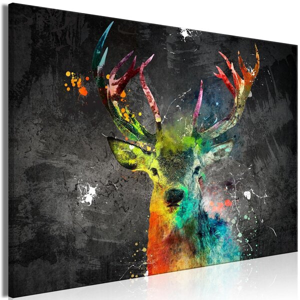 Tavla - Rainbow Deer (1 Part) Wide - 60x40