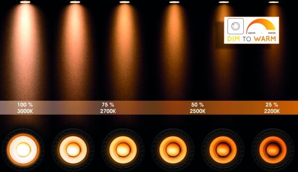 Lucide 09930/05/30 - LED Justerbar ljusstyrka spotlight TAYLOR 1xGU10/5W/230V IP44