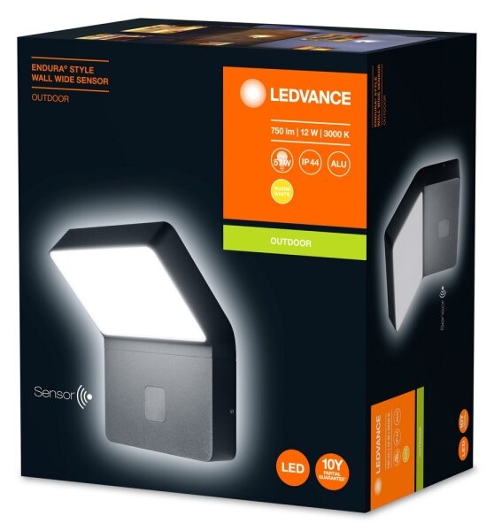 Ledvance - LED Utomhusbelysning med sensor ENDURA LED/12W/230V IP44