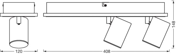 Ledvance - LED spotlight DECOR MARS LED/29W/230V