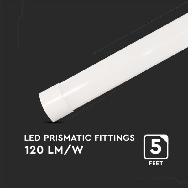 LED Lysrörsbelysning LED/50W/230V 4000K 150 cm vit