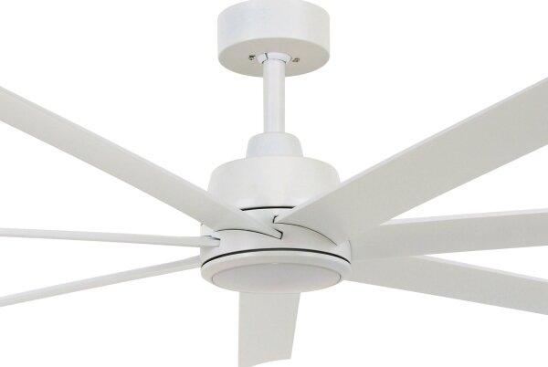 Lucci air 21610849 - Ljusreglerad fan ATLANTA 1xGX53/12W/230V white+ +Fjärrkontrol