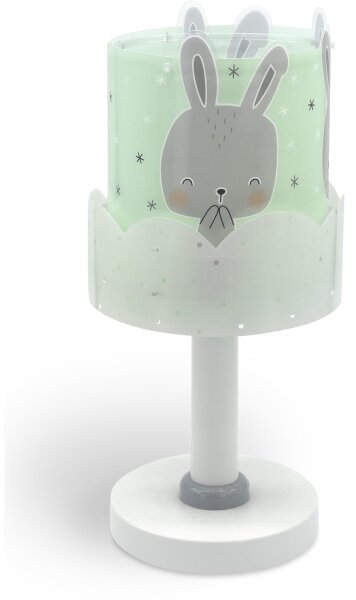 Dalber 61151H - Barnlampa BUNNY 1xE14/40W/230V grön