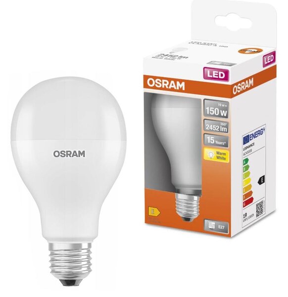 LED glödlampa E27/19W/230V 2700K - Osram