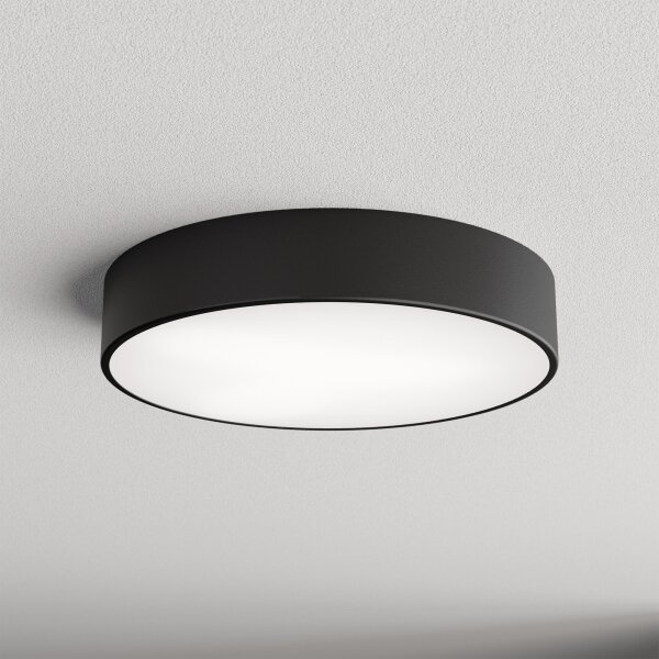 LED taklampa CLEO LED/43W/230V 4000K diameter 40 cm svart