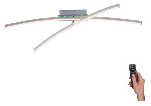 Leuchten Direkt 11255-55 - LED RGB Dimbar ljuskrona ALINA 2xLED/8,1W/230V + RC