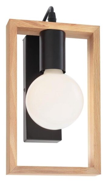 Redo 01-1663 - Vägglampa TIMBER 1xE27/42W/230V