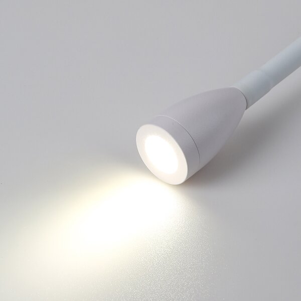 Brilagi - LED Flexibel vägglampa MAYA Double LED/4W/230V + LED/3W vit