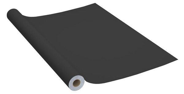 Dekorplast 2 st svart 500x90 cm PVC - Svart