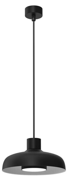 Ljuskrona med textilsladd LINEA 1xGX53/12W/230V svart