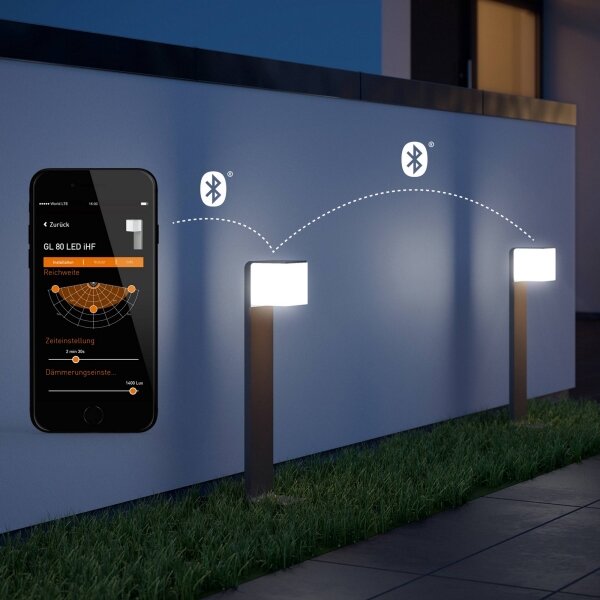 Steinel 055479 - LED Utomhuslampa med sensor CUBO LED/9,5W/230V IP44