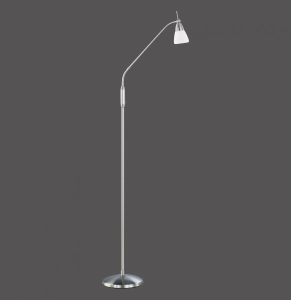 Paul Neuhaus 430-55-LED Justerbar ljusstyrka golvlampa PINO 1xG9/28W/230V matt krom