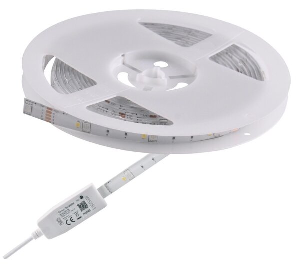 RGB LED Dimbar Utomhus ljusslinga Wi-fi LED/6.5W/IP65 2 m Tuya