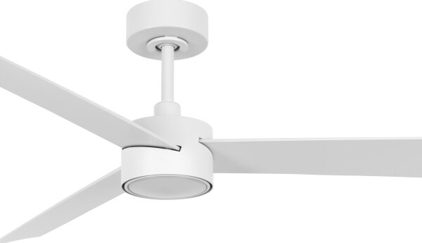 Lucci air 21610349- LED Ljusreglerad fan CLIMATE 1xGX53/12W/230V vit + +Fjärrkontrol