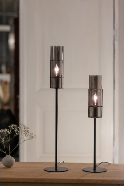 Markslöjd 108559 - Bordslampa TUBO 1xE14/40W/230V 50 cm svart