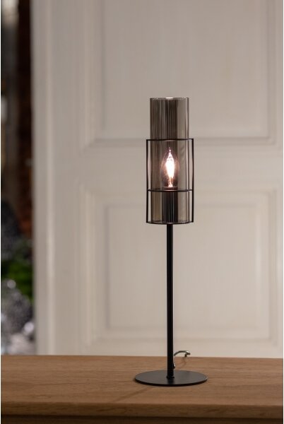 Markslöjd 108559 - Bordslampa TUBO 1xE14/40W/230V 50 cm svart