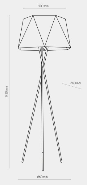 Golvlampa IVO 1xE27/25W/230V svart /gyllene