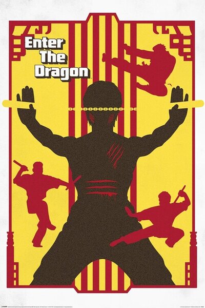 Poster, Affisch Bruce Lee - Enter the Dragon