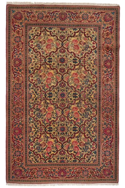 Isfahan silke varp Matta 143x220