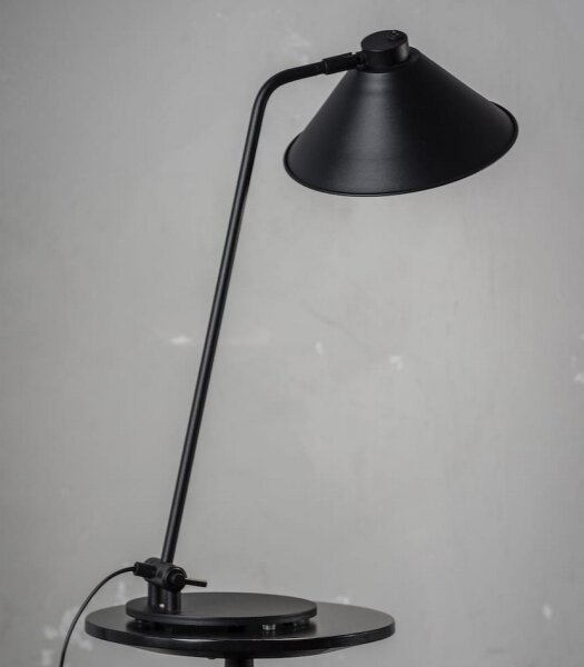 Argon 4998 - Bordslampa GABIAN 1xE27/15W/230V svart