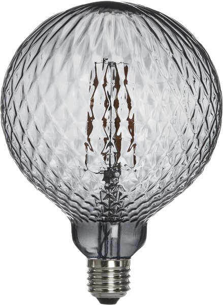 Elegance LED Globe Cristal 125mm Grå