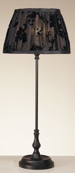 Bordslampa Jane inkl. lampskärm 57cm Svart