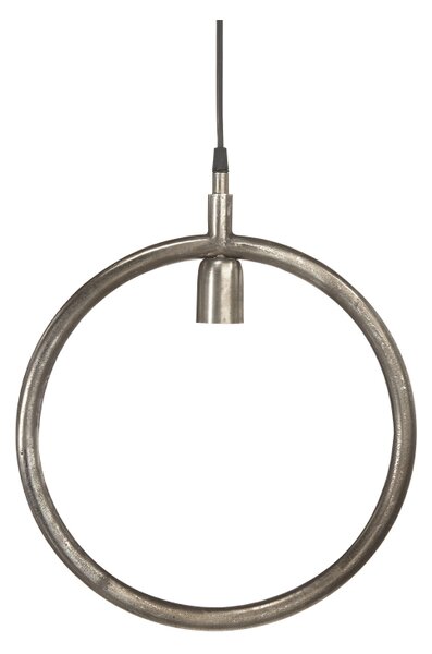 CIRCLE Taklampa Råsilver 35 cm